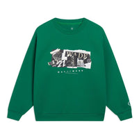 Li-Ning Way Of Wade Photo Graphic Sweatshirt 'Green' AWDT147-7
