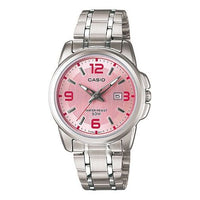 CASIO Stainless Steel Strap Pink Analog LTP-1314D-5A