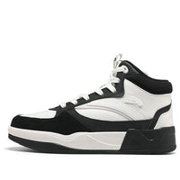 (WMNS) ANTA High Top Skateboarding Shoes 'Black White' 922348081-3