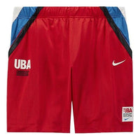 Nike Mesh Shorts Contrasting Colors Alphabet Printing Sports Basketball Asia Edition Red CZ4700-611