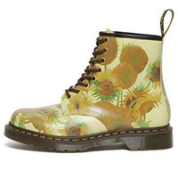 Dr. Martens x The National Gallery 1460 Sunflowers Leather Boots 'Yellow' 27928102