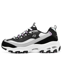 (WMNS) Skechers D'LITES 1.0 'Black' 896209-BKPR