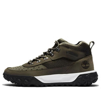 Timberland GreenStride Motion 6 Leather Hiking Boot 'Dark Green' A5VCV