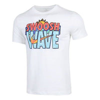 Nike Logo Printing Round Neck Pullover Short Sleeve White CW0431-100