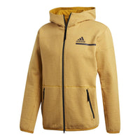 adidas Zne Fz M Winter Solid Color Fleece Lined Stay Warm Hooded Jacket GU2078