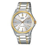 CASIO Stainless Steel Strap Quartz Waterproof Unisex Mens Silver Analog MTP-1183G-7A