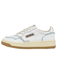 (WMNS) Autry Open Low Leather 'White Azure' AOLW-CE18