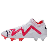PUMA Future Ultimate FG/AG ' White-PUMA Black-Fire Orchid' 107355-01