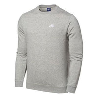 Nike Casual Sports Loose Round Neck Pullover Gray 804343-063