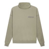 Fear of God Essentials FW21 Pullover Mock Neck Sweatshirt 'Pistachio' FOG-FW21-010