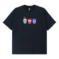 Converse Pics Applique Short-sleeve Tee Unisex Black 10020853-001