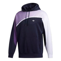 adidas originals Colorblock Casual Sports Gradient Pullover Blue FM1575