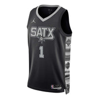 Air Jordan NBA Victor Wembanyama San Antonio Spurs 24/25 Statement Edition Swingman Jersey #1 DO9543-014