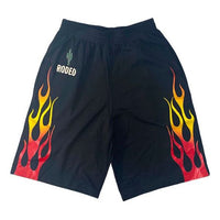Travis Scott x AUGUSTA Rodeo Tour Flame Shorts 'Black' TC-407