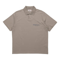 Fear of God Essentials FW20 Logo Polo Shirt 'Taupe' FOG-FW20-212
