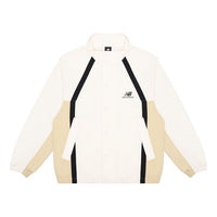 New Balance Men's New Balance Casual Sports Breathable Woven Jacket White AMJ13358-IV