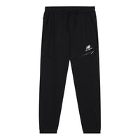 New Balance Logo Tech Fleece Pants 'Black' AMP13356-BK