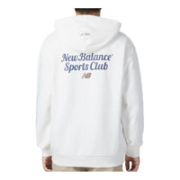 New Balance Sportswear Hoodie 'White Blue' 5CD38131-IV