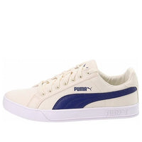 PUMA Smash Vulc Canvas Retro Sports Casual Shoes White 374754-06