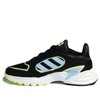 (WMNS) adidas neo 90s Valasion Black/Blue/Green FU9403