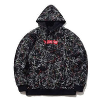 Li-Ning Red Flag Casual Sports Pullover Hoodie 'Black' AWDPB09-3
