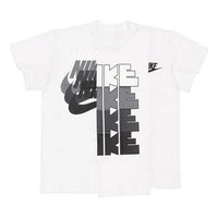 (WMNS) Nike x sacai Hybrid T-Shirt 'White' CD6310-100