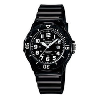 CASIO Waterproof Sports Black Analog LRW-200H-1B