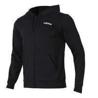 adidas E PLN FZ FT Sports Stylish Jacket Black DU0383