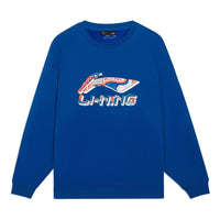 Li-Ning Essential Logo Sweatshirt 'Blue' AWDSI59-4