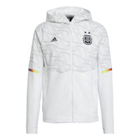 adidas Argentina Game Day Travel Full-Zip Hoodie 'White' IC4444