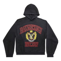 Balenciaga DIY College Hoodie 'Black' 744463TOVK21055