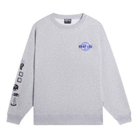 Li-Ning BadFive Graphic Sweatshirt 'Grey' AWDSC01-1