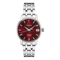 SEIKO PRESAGE Series Mechanical Silver/Red SRP853J1