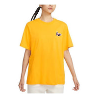 (WMNS) Nike Butterfly T-Shirt 'Yellow' FD2548-739