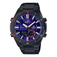 CASIO EDIFICE Series SCUDERIA TORO ROSSO Sportses Men's Black/Blue Mens BlackBlue Analog ERA-110TR-2A