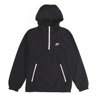 Nike As Sportswear Ce JKT Jacket Hd Wvn Anrk 'Black White' AR2213-010