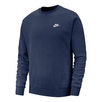 Nike Sportswear Casual Sports Round Neck Pullover Blue BV2663-410