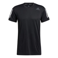 adidas H.rdy Warri Tee Contrasting Colors Breathable Sports Short Sleeve Black GT8259