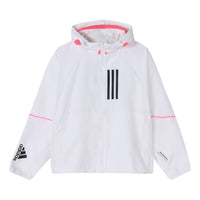 (WMNS) adidas W.N.D. Sports Stylish Jacket White GF0131