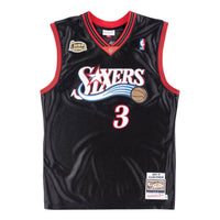 Mitchell & Ness x NBA Philadelphia 76ers 2000-01 Road Finals Jerseys 'Allen Iverson 3' AJY4GS18104-P76BLCK00AIV
