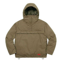 Supreme Hooded Down Pullover 'Olive Green' SUP-SS22-172
