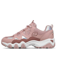 (WMNS) Skechers D Lites 2.0 Low-Top Running Shoes Pink 66666312-MVE