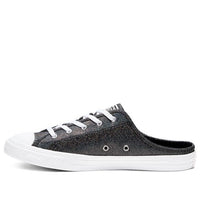 (WMNS) Converse Chuck Taylor All Star Dainty Mule Metal Black Pedal Casual Canvas Shoes 568811C