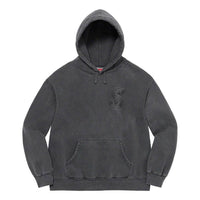 Supreme SS23 Week9 Overdyed Hoodie 'Black' SUP-SS23-176