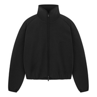 adidas x Fear of God Athletics Suede Fleece Track Jacket 'Black' IY0935