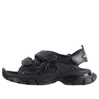 (WMNS) Balenciaga Track Sandal 'Triple Black' 617543W2CC11000