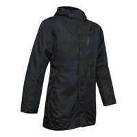 Under Armour Project Rock Unstoppable Waterproof Down Parka 'Black' 1346093-001