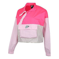 (WMNS) Nike Sportswear Woven Anorak Pink CU5971-639