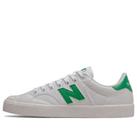 New Balance Court Cup Retro Casual Skate Shoes Unisex White Green PROCTSEN