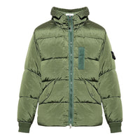 STONE ISLAND Nylon Metal Hooded Down Jacket 'Olive Green' 771543619-V0058